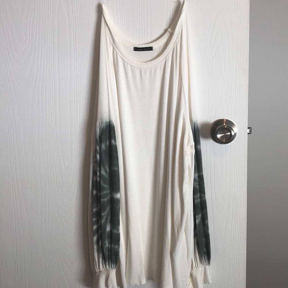 Tie dye long sleeve top